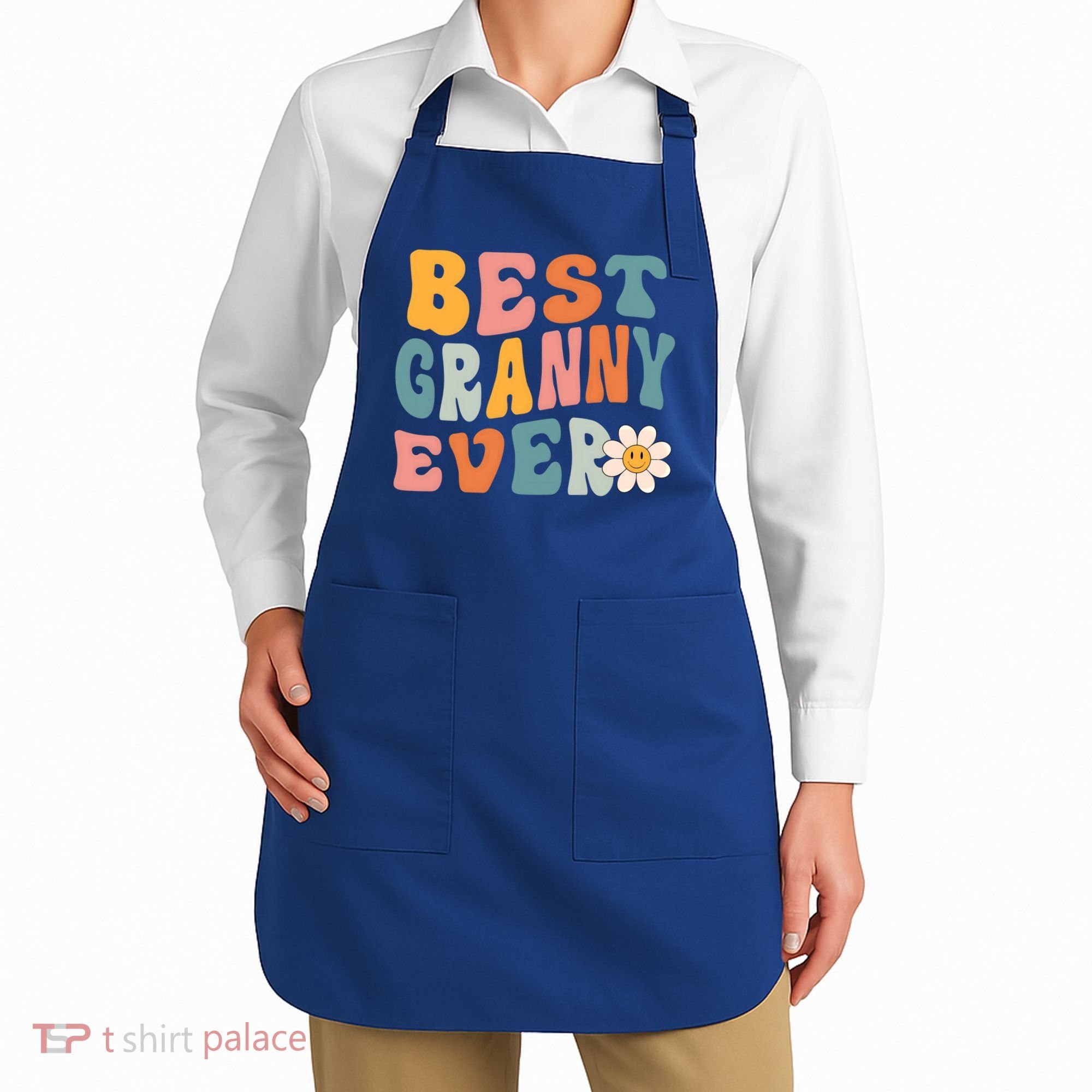 Cute Best Granny Ever Mothers Day Mom Grandma Gift Apron