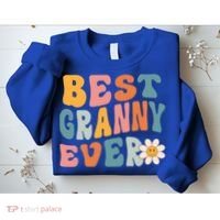 Cute Best Granny Ever Mothers Day Mom Grandma Gift Sweatshirt thumb 2