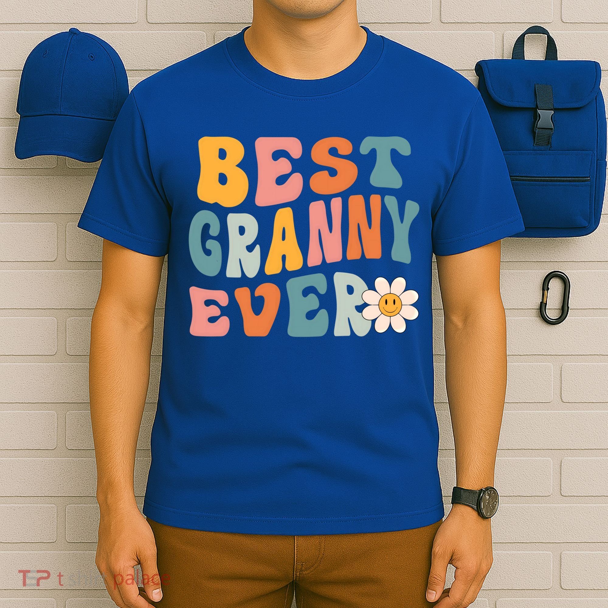 Cute Best Granny Ever Mothers Day Mom Grandma Gift T-Shirt