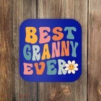 Cute Best Granny Ever Mothers Day Mom Grandma Gift Coaster thumb 0
