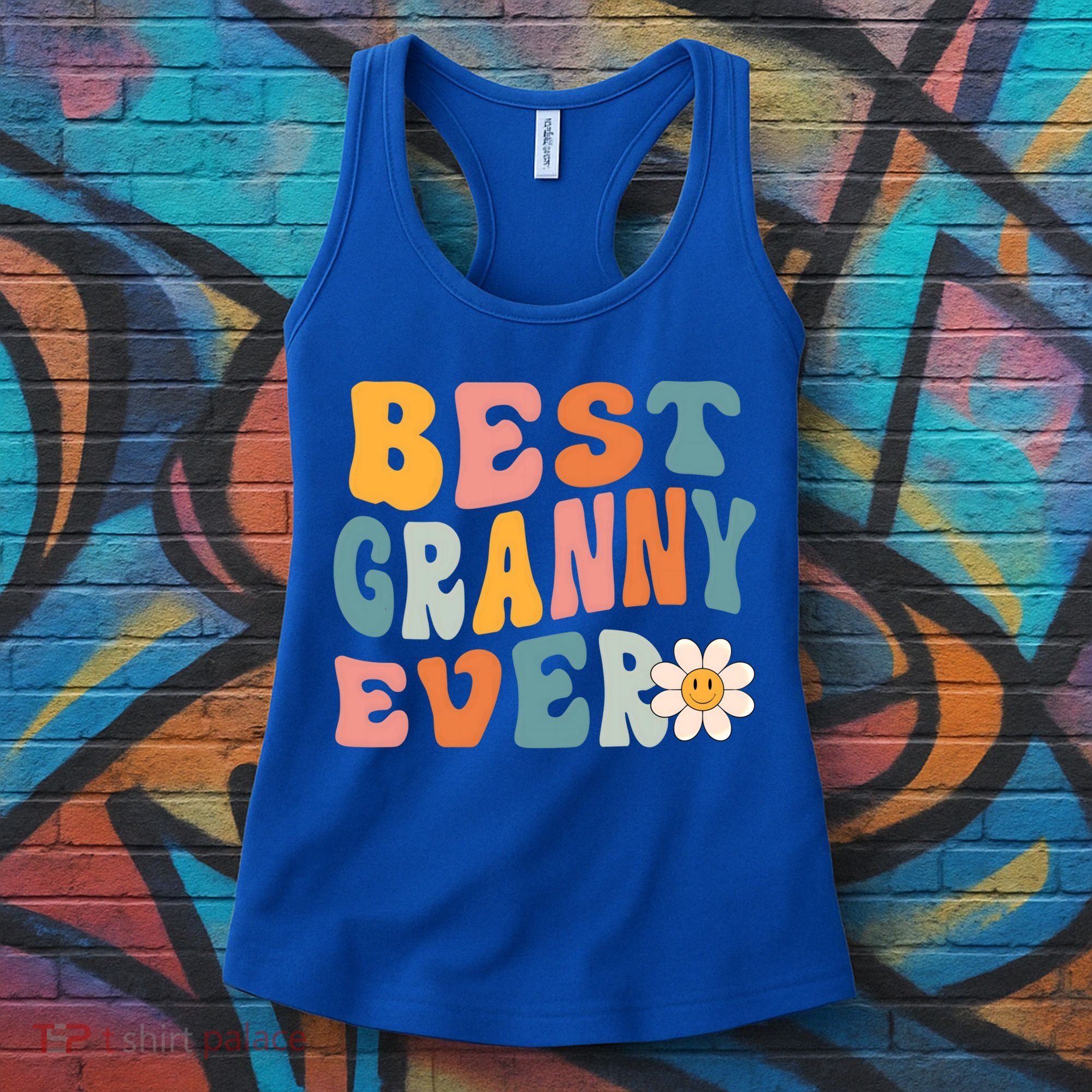 Cute Best Granny Ever Mothers Day Mom Grandma Gift Women's Tank Top
