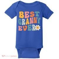 Cute Best Granny Ever Mothers Day Mom Grandma Gift Baby Bodysuit thumb 0