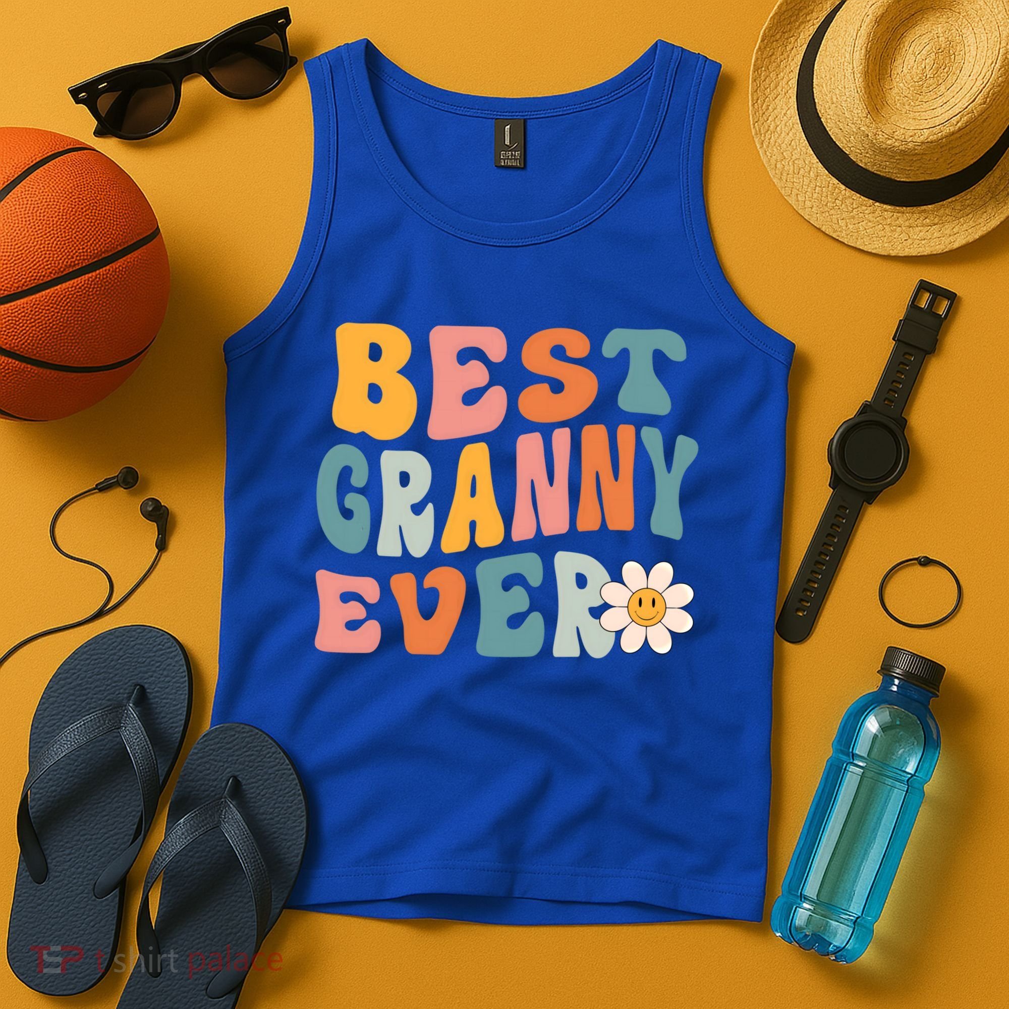 Cute Best Granny Ever Mothers Day Mom Grandma Gift Tank Top