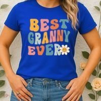 Cute Best Granny Ever Mothers Day Mom Grandma Gift Women's T-Shirt thumb 2