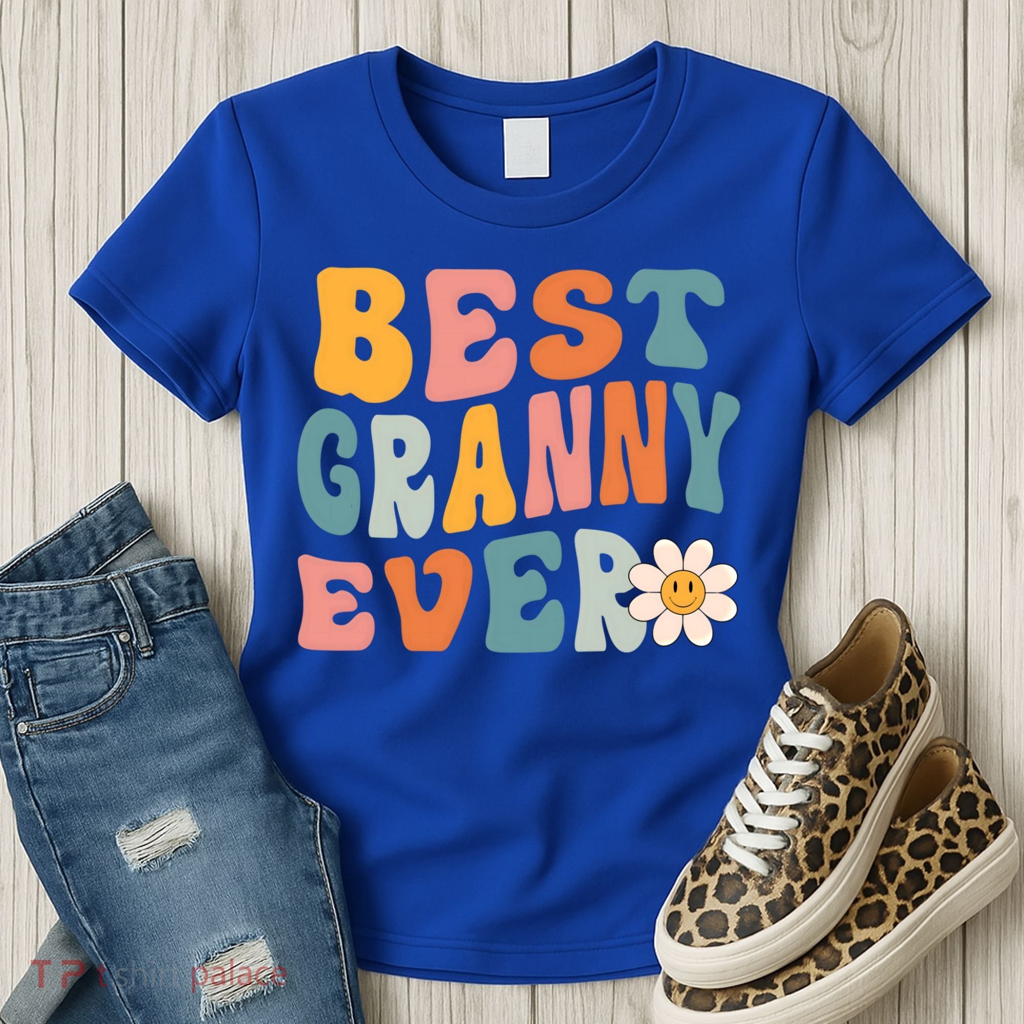 Cute Best Granny Ever Mothers Day Mom Grandma Gift Women's T-Shirt