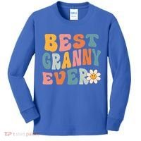 Cute Best Granny Ever Mothers Day Mom Grandma Gift Kids Long Sleeve Shirt thumb 0