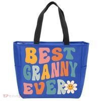 Cute Best Granny Ever Mothers Day Mom Grandma Gift Tote Bag thumb 0