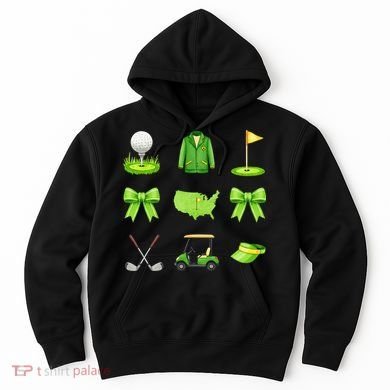 Coquette Bow Golf Tournament For Women Hoodie