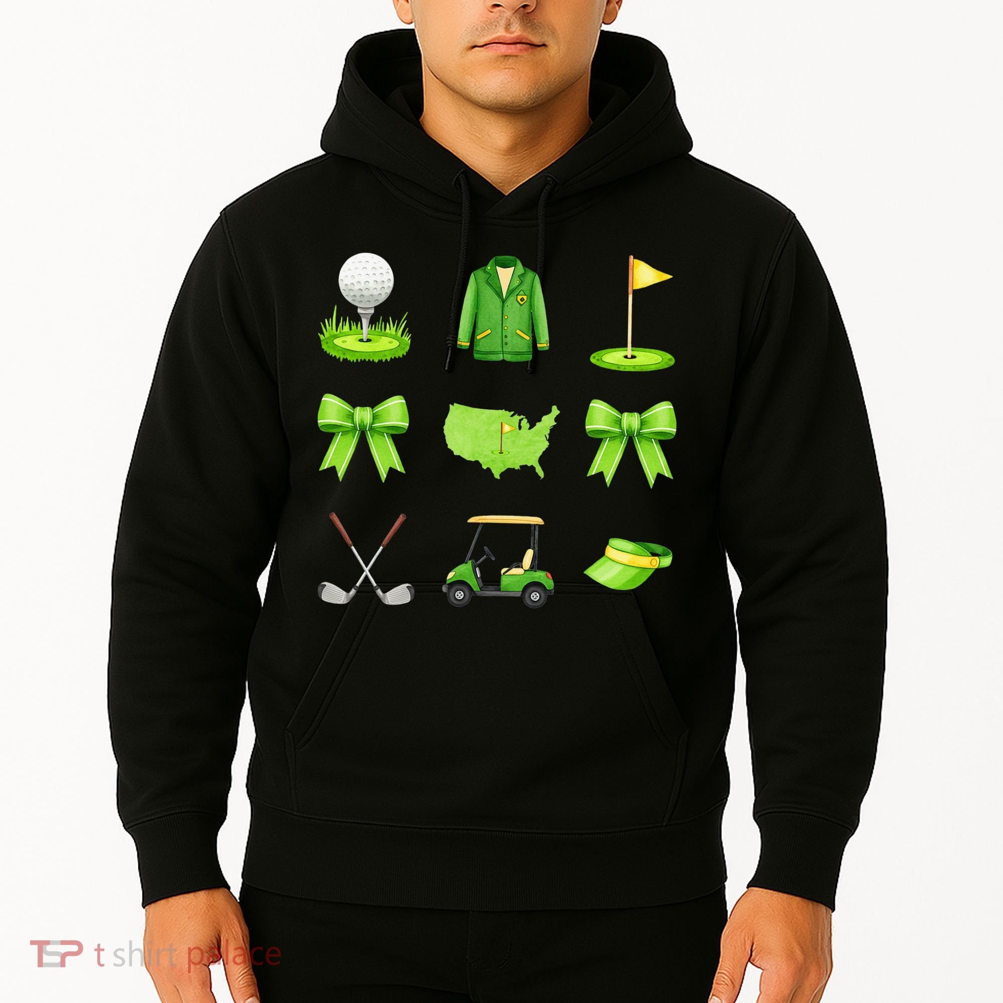Coquette Bow Golf Tournament For Women Hoodie