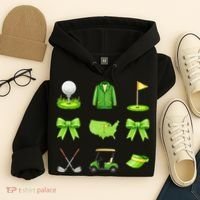 Coquette Bow Golf Tournament For Women Hoodie thumb 4