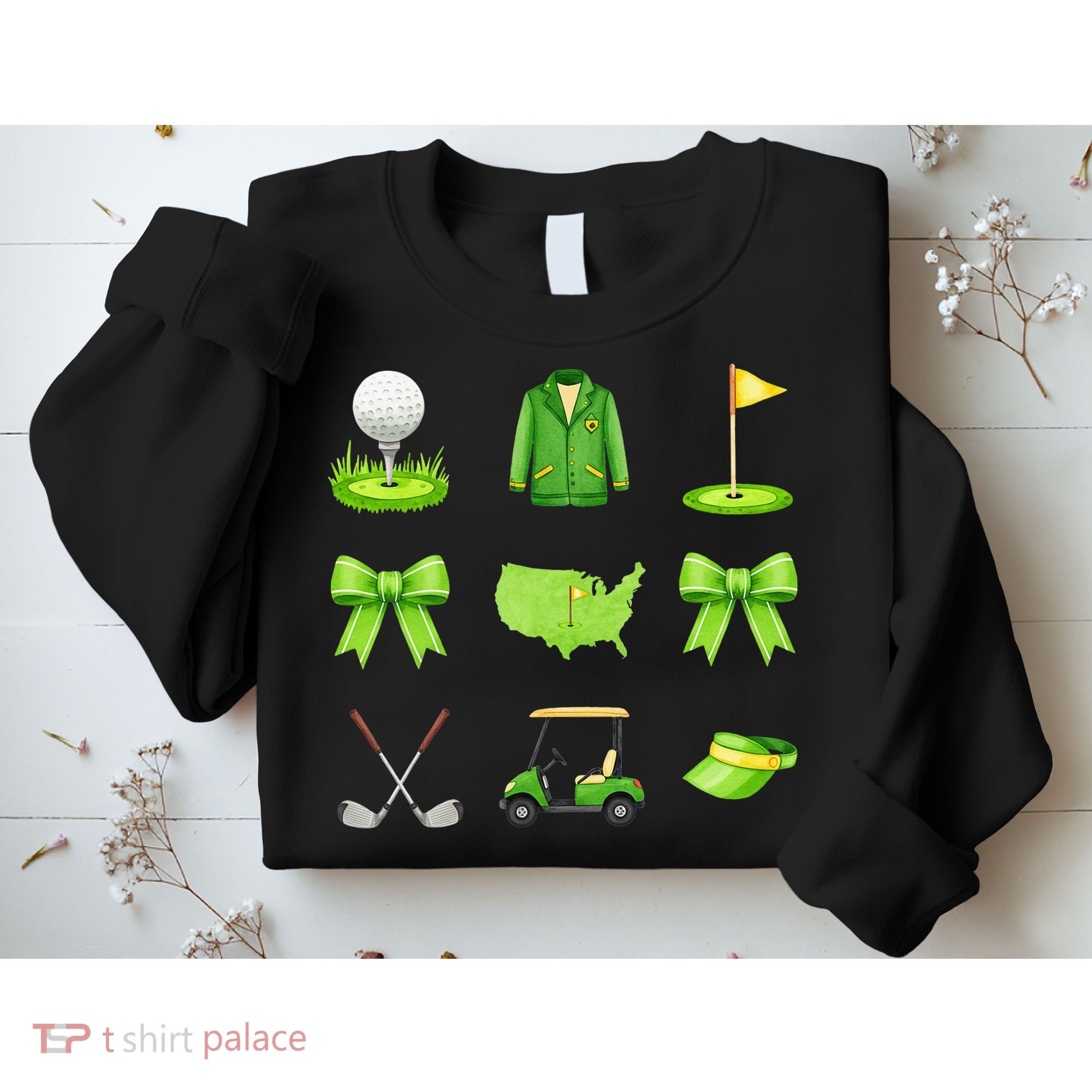 Coquette Bow Golf Tournament For Women Sweatshirt