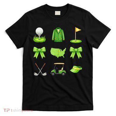 Coquette Bow Golf Tournament For Women T-Shirt