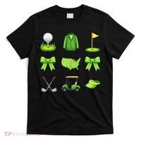 Coquette Bow Golf Tournament For Women T-Shirt thumb 0