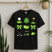 Coquette Bow Golf Tournament For Women T-Shirt thumb 2