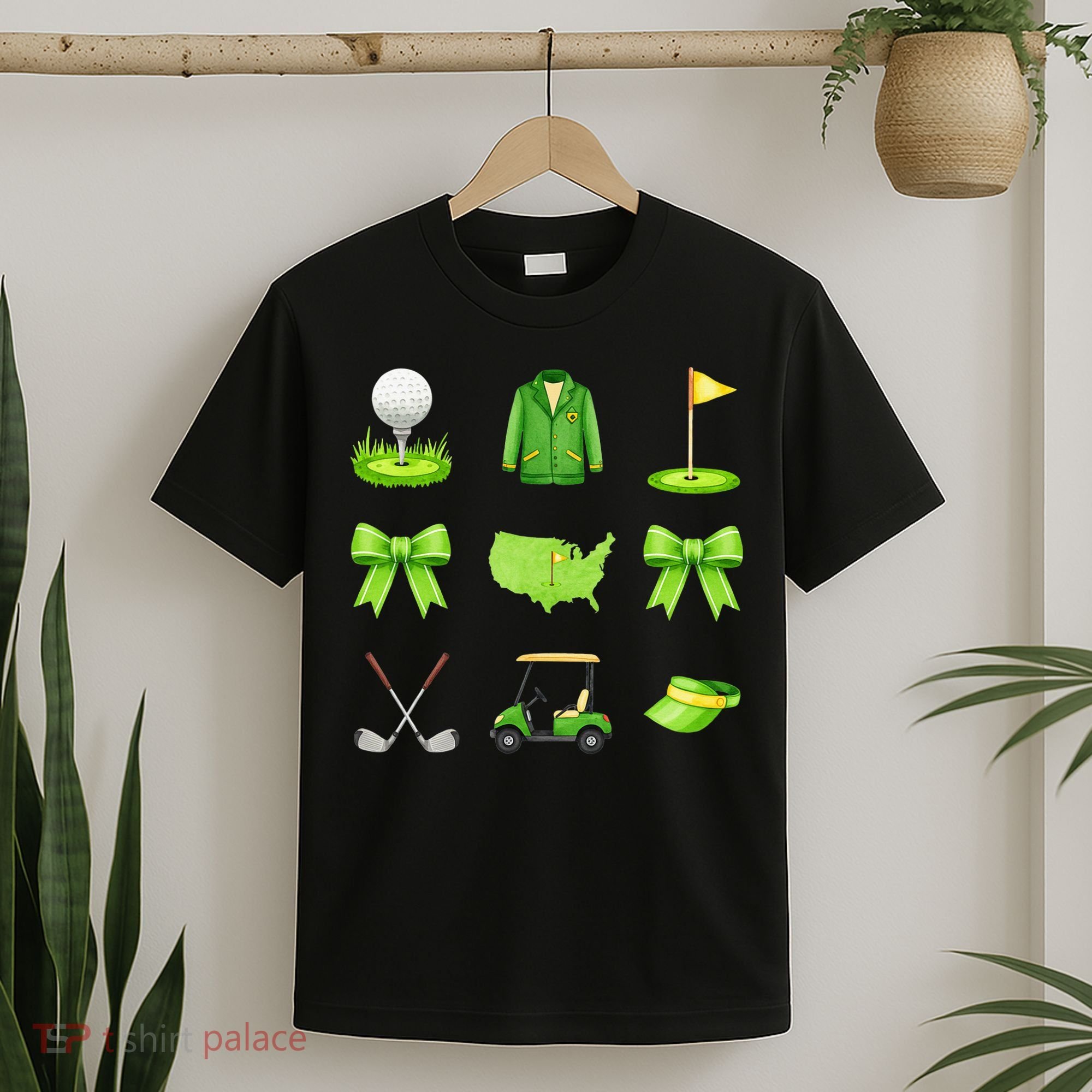 Coquette Bow Golf Tournament For Women T-Shirt