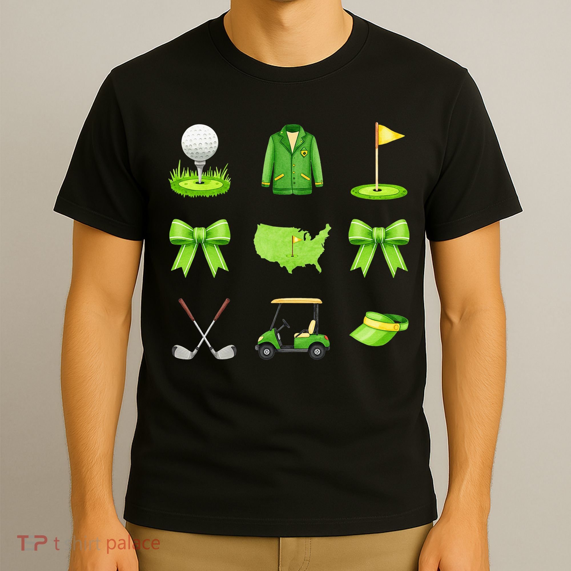 Coquette Bow Golf Tournament For Women T-Shirt