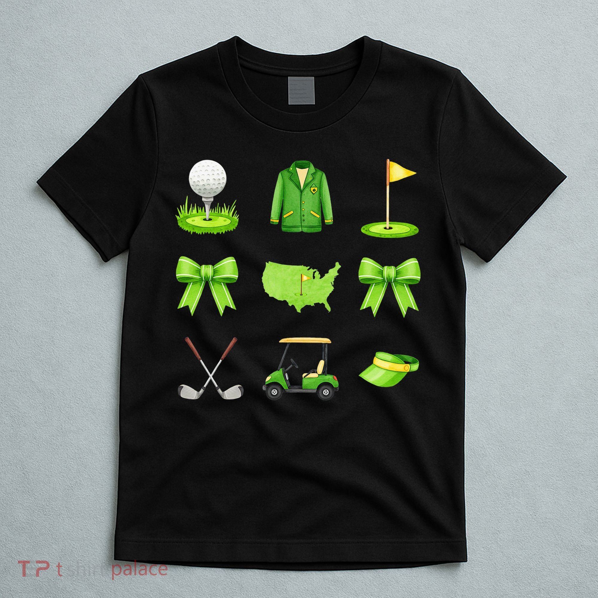 Coquette Bow Golf Tournament For Women T-Shirt