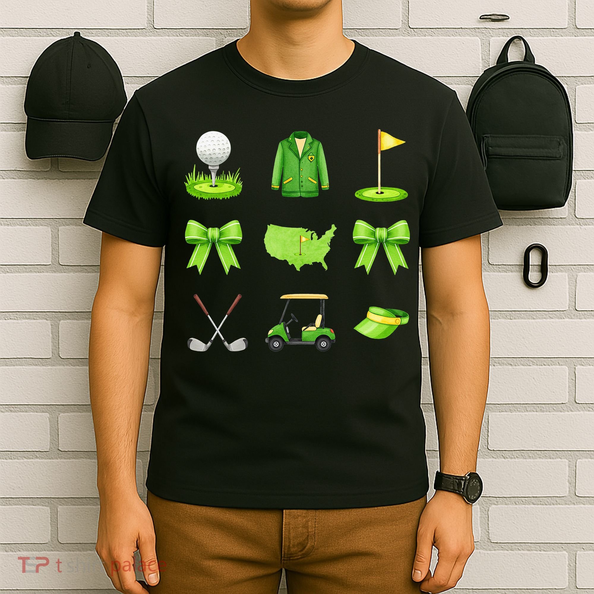 Coquette Bow Golf Tournament For Women T-Shirt