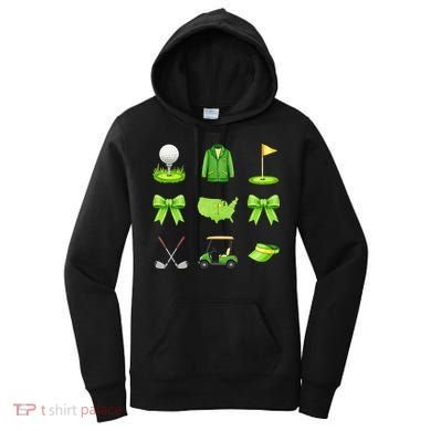 Coquette Bow Golf Tournament For Women Women's Hoodie