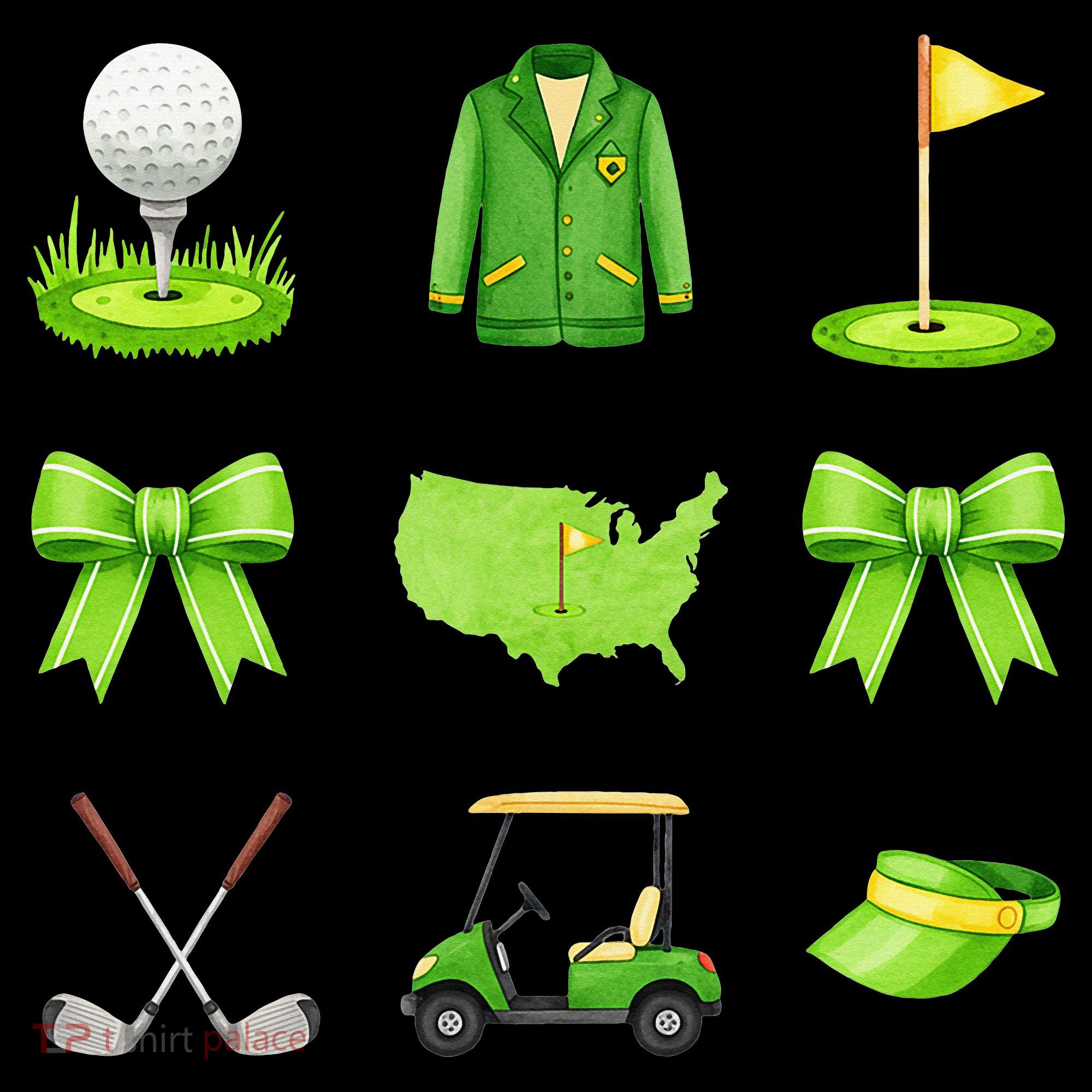 Coquette Bow Golf Tournament For Women Women's Hoodie