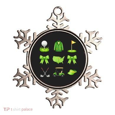 Coquette Bow Golf Tournament For Women Ornament