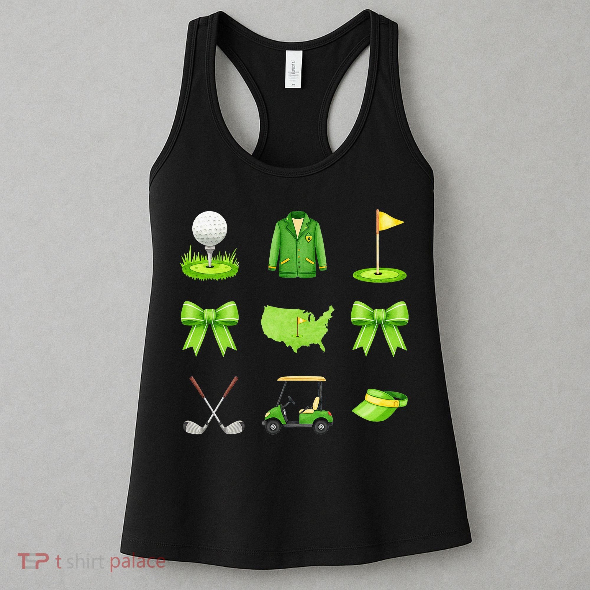 Coquette Bow Golf Tournament For Women Women's Tank Top