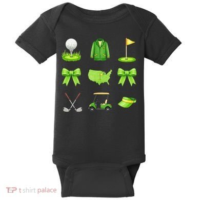 Coquette Bow Golf Tournament For Women Baby Bodysuit