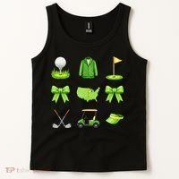 Coquette Bow Golf Tournament For Women Tank Top thumb 2