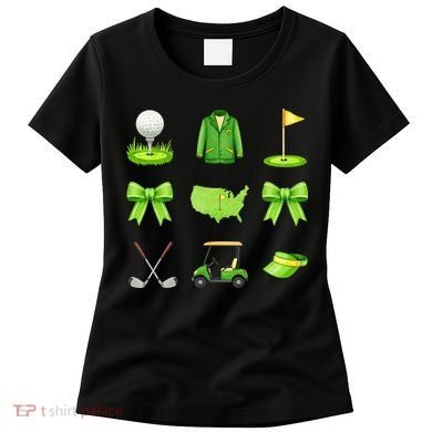 Coquette Bow Golf Tournament For Women Women's T-Shirt
