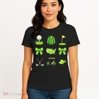 Coquette Bow Golf Tournament For Women Women's T-Shirt thumb 4