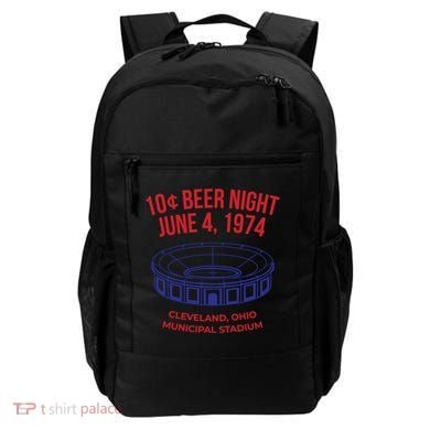 Cleveland Baseball Gift Retro 10 Cent Beer Night Gift Backpack