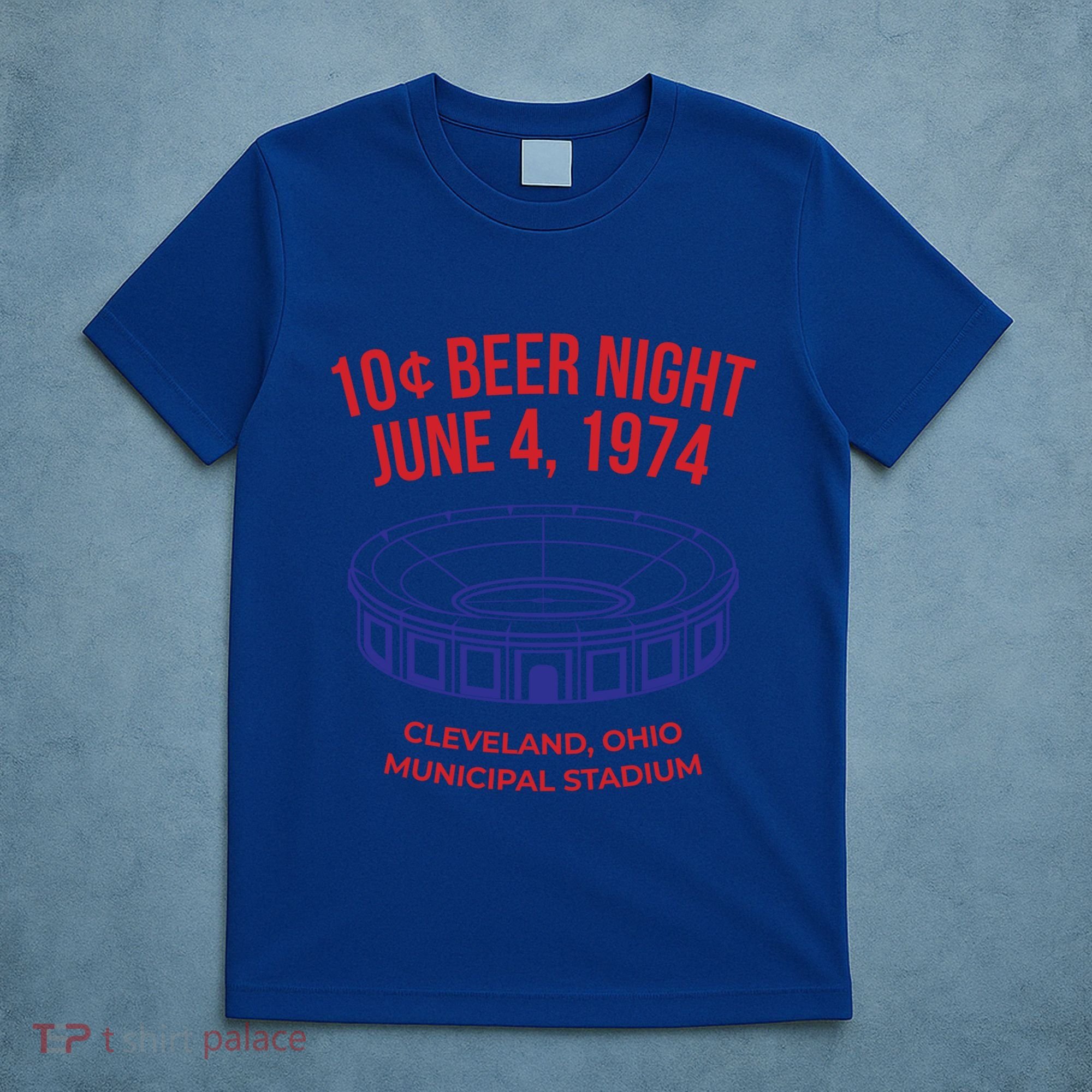Cleveland Baseball Gift Retro 10 Cent Beer Night Gift T-Shirt