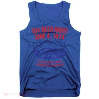 Cleveland Baseball Gift Retro 10 Cent Beer Night Gift Tank Top