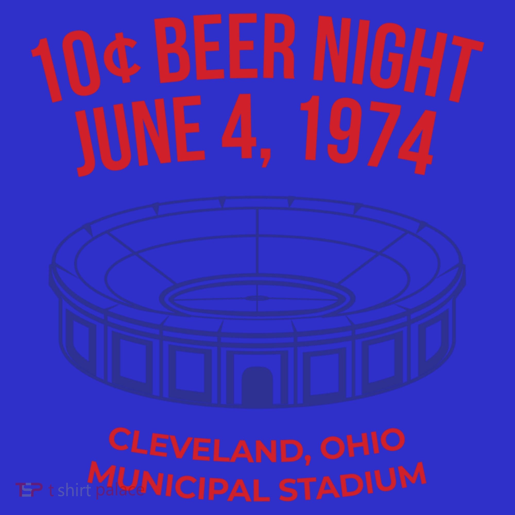 Cleveland Baseball Gift Retro 10 Cent Beer Night Gift Tank Top