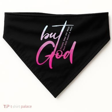 Christian But God Inspirational Gift John USA-Made Doggie Bandana