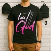 Christian But God Inspirational Gift John T-Shirt thumb 6