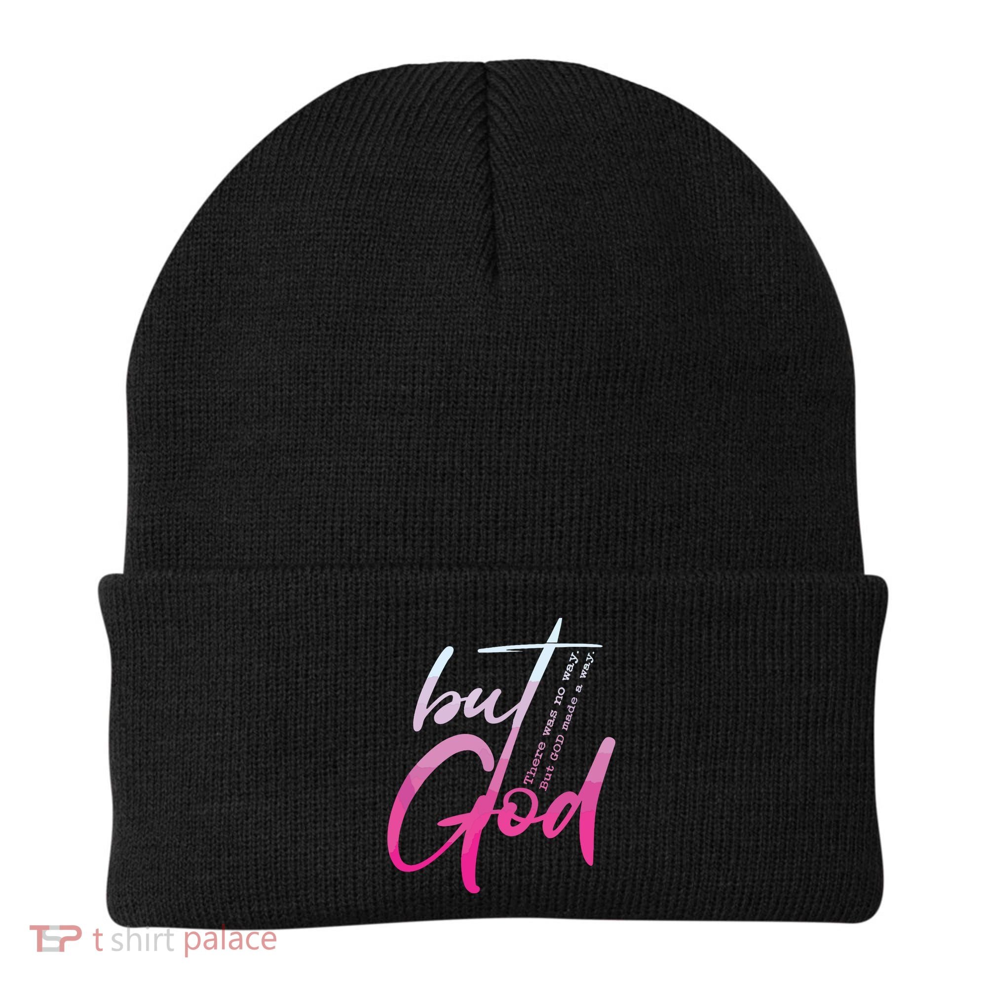 Christian But God Inspirational Gift John Beanie