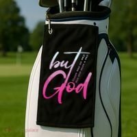Christian But God Inspirational Gift John Golf Towel thumb 2