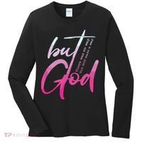 Christian But God Inspirational Gift John Women's Long Sleeve Shirt thumb 0