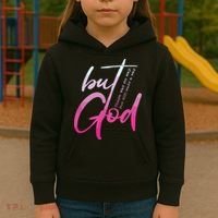 Christian But God Inspirational Gift John Kids Hoodie thumb 3