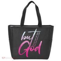 Christian But God Inspirational Gift John Tote Bag thumb 0
