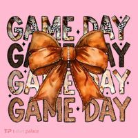 Coquette Bow Game Day American Football Autumn Thanksgiving Coaster thumb 2