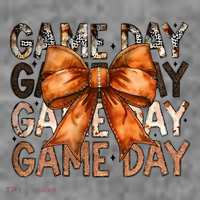 Coquette Bow Game Day American Football Autumn Thanksgiving Toddler Hoodie thumb 2