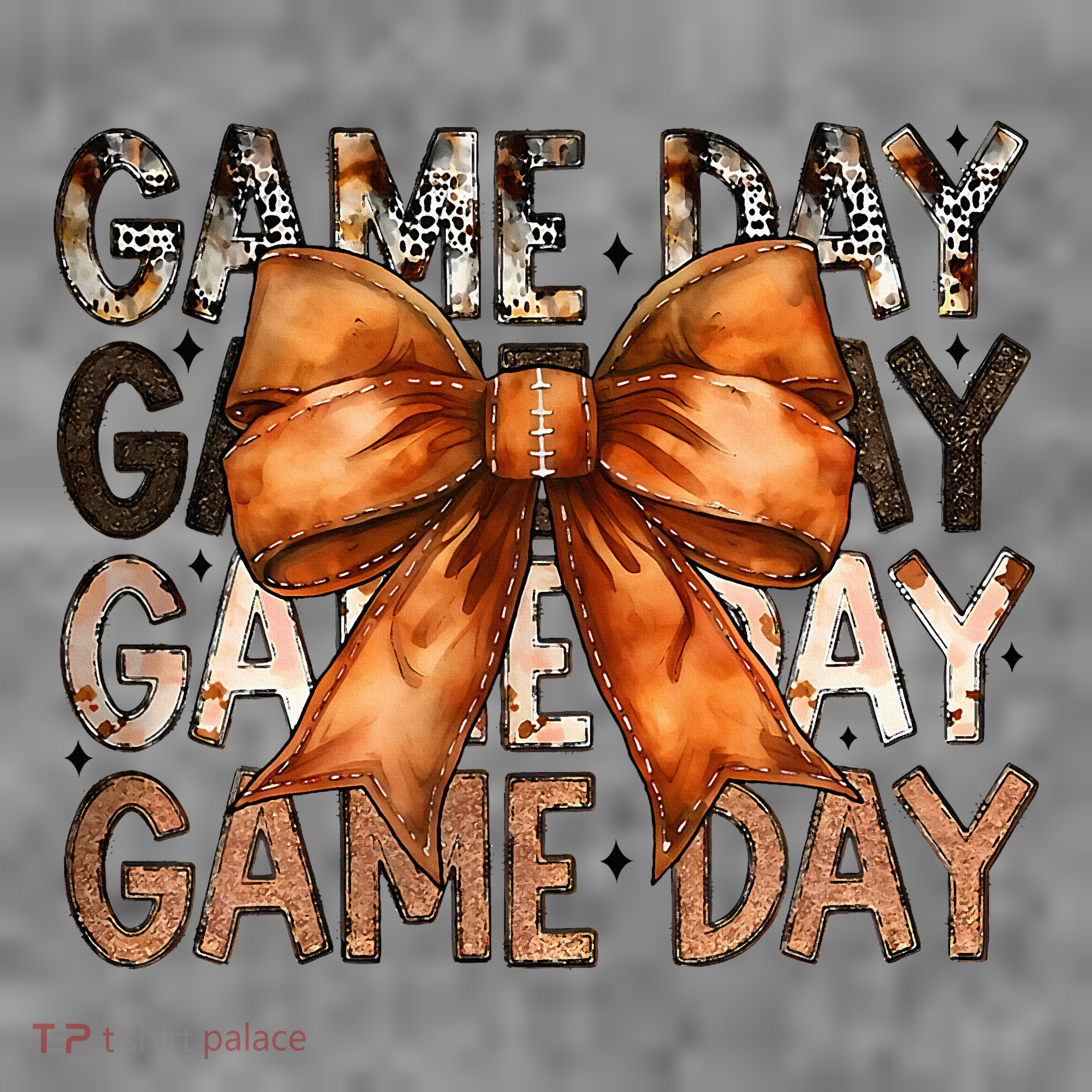 Coquette Bow Game Day American Football Autumn Thanksgiving Toddler Hoodie