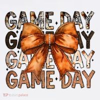 Coquette Bow Game Day American Football Autumn Thanksgiving Women's Tank Top thumb 5