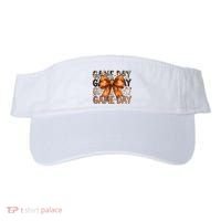 Coquette Bow Game Day American Football Autumn Thanksgiving Visor thumb 0