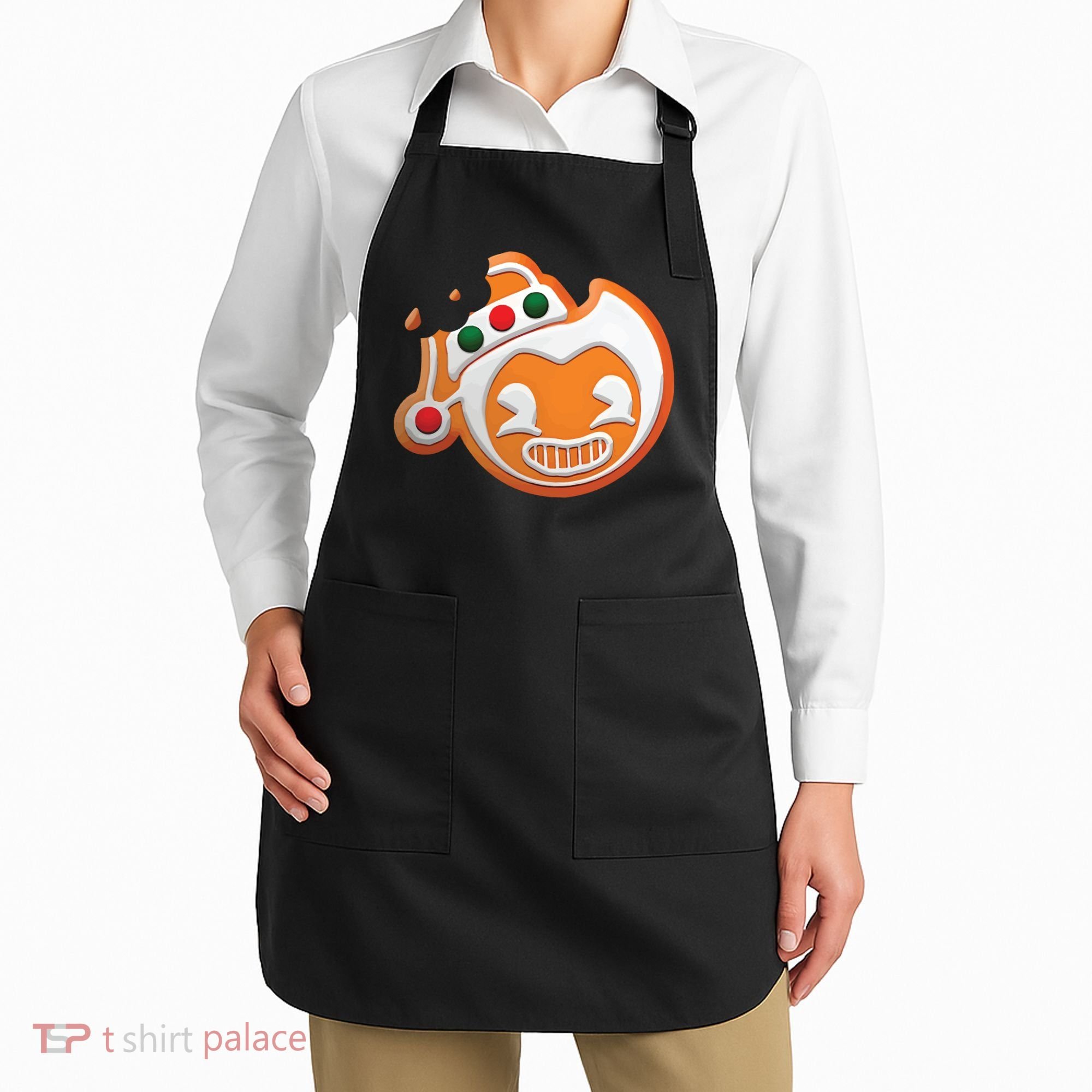 Christmas Bendy Gingerbread Apron