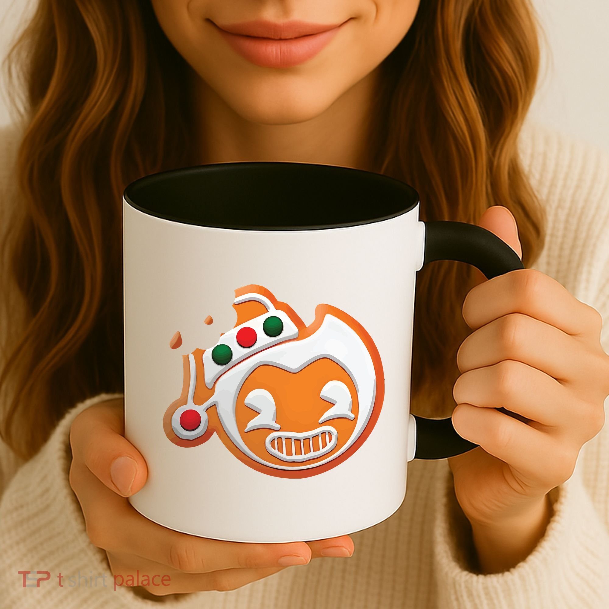 Christmas Bendy Gingerbread Coffee Mug