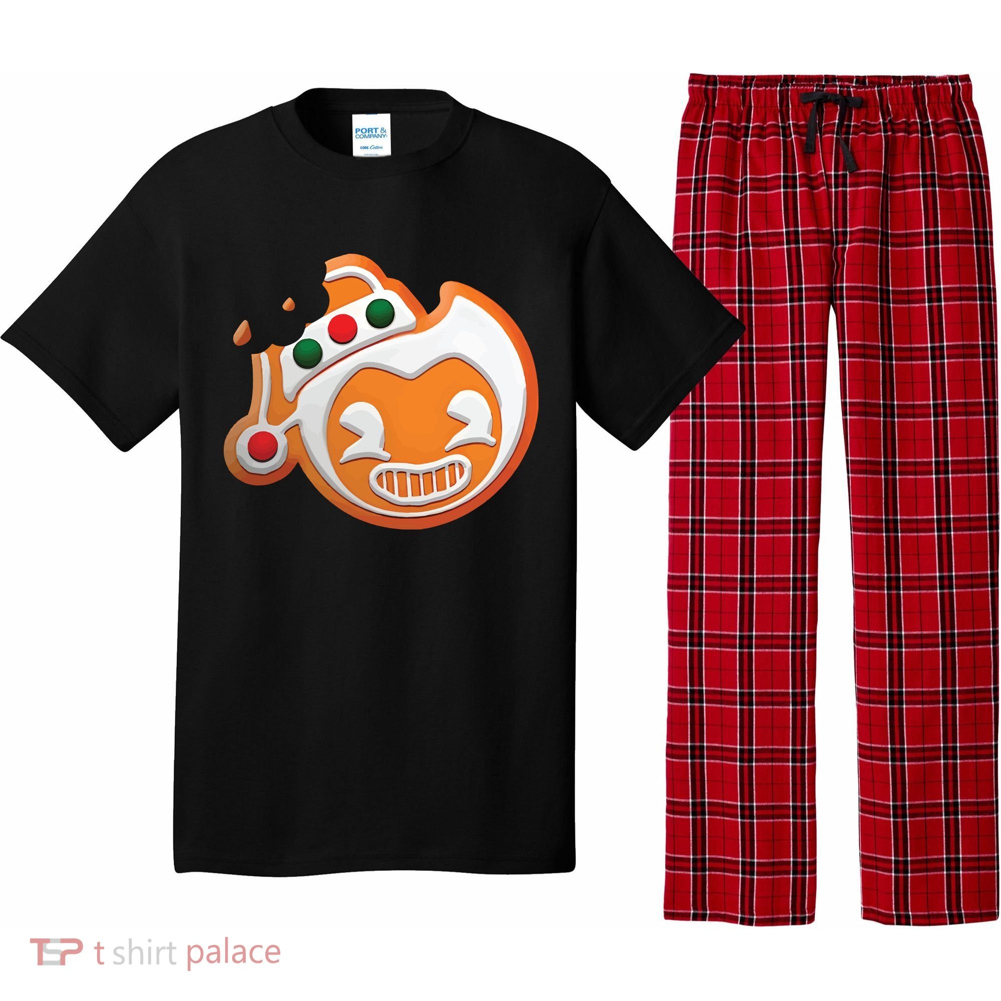 Christmas Bendy Gingerbread Pajama Set