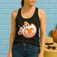 Christmas Bendy Gingerbread Women's Tank Top thumb 2